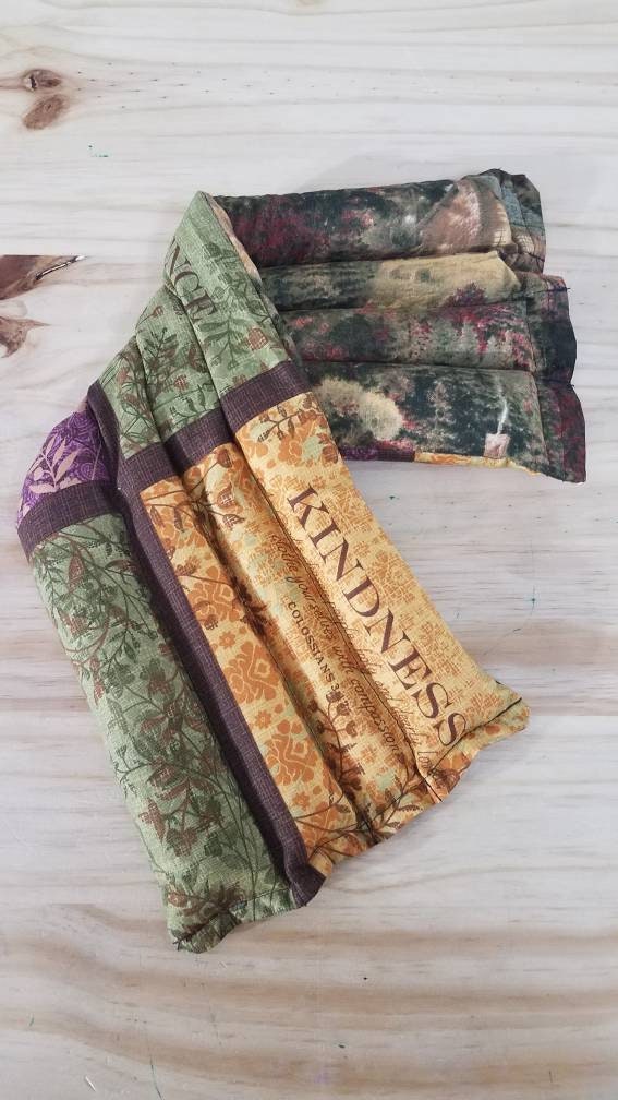 Riceflax seed therapeutic heating/cooling pad, heat pad, cold pack