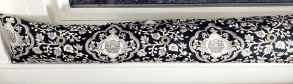 Draft Stopper, Door Draft Stopper, Window Draft Stopper, Breeze Blocker, Door Snake, Insect Repellent, FILLED W/CEDAR, Floral