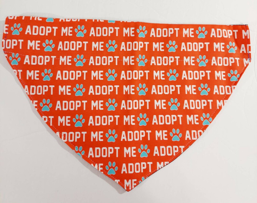 Over the Collar Bandana Reversible Dog Collar Cat Collar Etsy