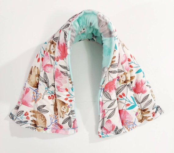 Heating/cooling therapeutic rice bag, heat pad, cold pack, doula, neck wrap, eye bag, sloths