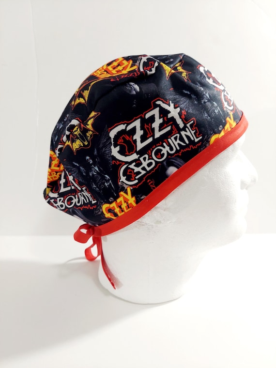 Skull Cap, Surgery Hat, Surgical Cap, Doo Rag, Head Covering, Welding Cap, Ozzy