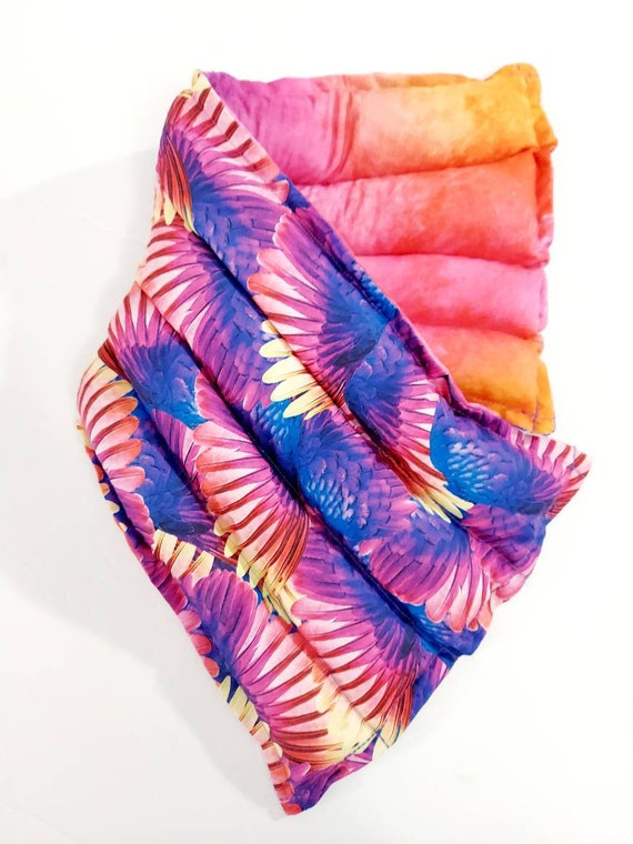 Rice-flax seed therapeutic heating/cooling pad, Rice Bag, Heat Pad, Cold Pack, Doula, Feathers, Wings