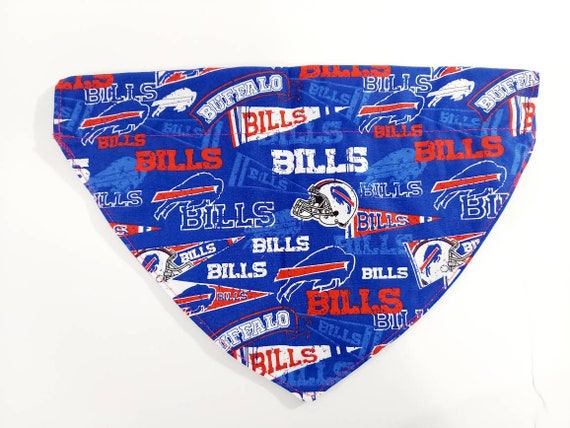 Bills, Over the Collar Bandana, Dog Bandana, Cat Bandana, Animal Bandana, Pet Gift, Colla, Buffalo