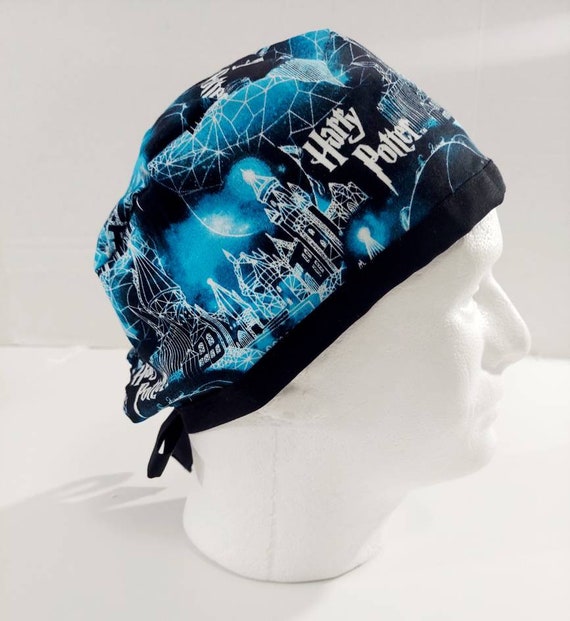 Skull Cap, Doo Rag, Scrub Cap, Welding Cap, Surgical Hat, Surgery Hat, H. Potter
