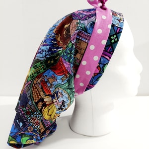 Beauty, Scrub Cap, Women&#39;s Bouffant Cap, Chemo Hat, Surgical Cap, Surgery Hat