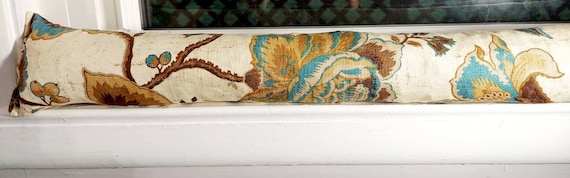 Draft stoppers, door draft stopper, window draft stopper, insect repellant, cedar *FILLED* Floral, Flowers