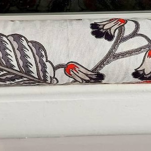 Draft Stopper, Breeze Stopper, Insect Repellent, Window Draft Stopper, Door Draft Stopper, FILLED Cedar,  Wind Blocker, Floral