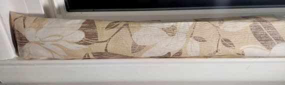 Draft Stopper, *FILLED* Cedar Draft Stopper, Window Draft Stopper, Door Draft Stopper, Breeze Stopper, Insect Repellant, Floral