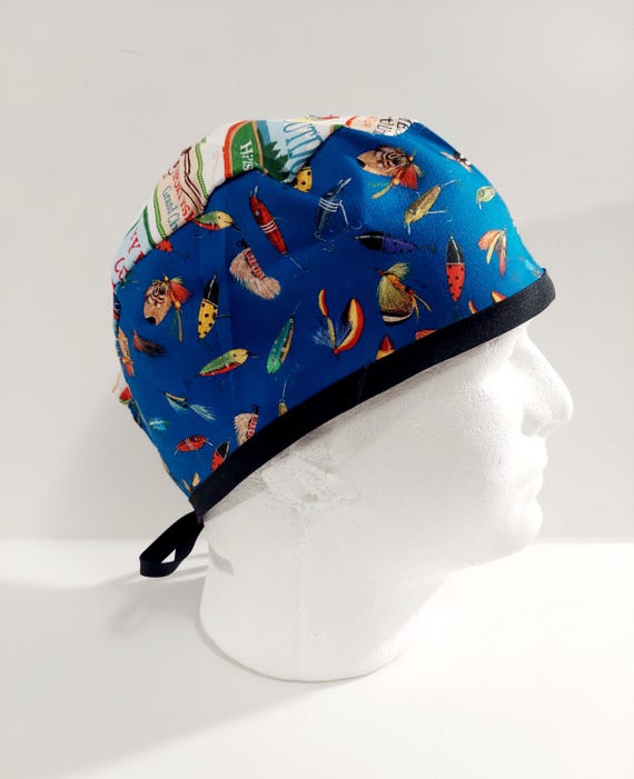 Skull Cap, Doo Rag, Welding Cap, Surgical Cap, Surgery Hat, Scrub Cap, Fishing