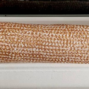 Draft Stopper, Door Draft Stopper, Window Draft Stopper, Door Snake, Water-Resistant, Insect Repellent, FILLED W/CEDAR,  Snake Skin