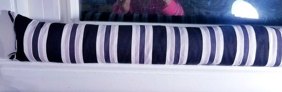 Draft Stopper, Window Draft Stopper, Door Draft Stopper, Insect Repellant, Cedar *FILLED*, Stripes