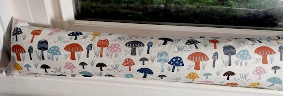 Draft Stopper, Door Draft Stopper, Breeze Stopper, Insect Repellent, Window Draft Stopper, Sound Barrier, FILLED W/CEDAR, Mushrooms, Fungus