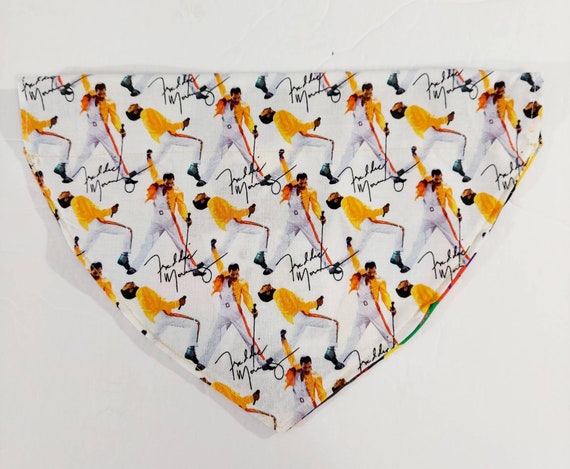 Queen, Over the Collar Bandana, Reversible, Dog Collar, Cat Collar, Pet Gift, Dog Bandana, Cat Bandana, Bandana