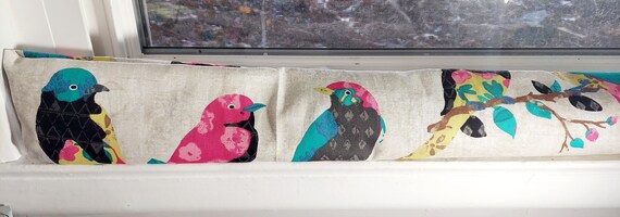 Draft Stopper, Breeze Stopper, Window Draft Stopper, Door Draft Stopper, Breeze Blocker, Insect Repellent, Cedar *FILLED*, Birds