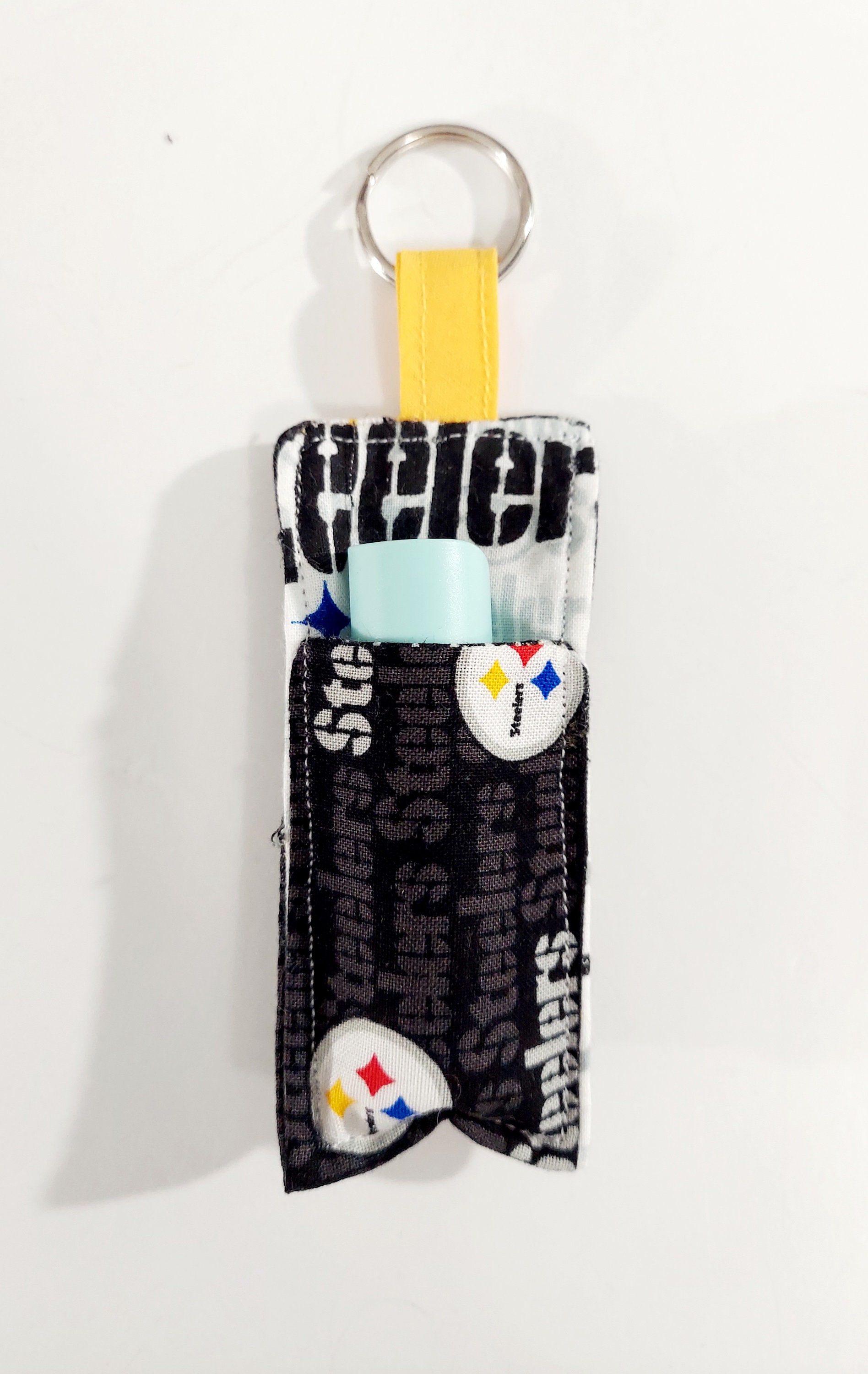 PITTSBURGH STEELERS PINK Lanyard Football Fan NFL Team ID Holder