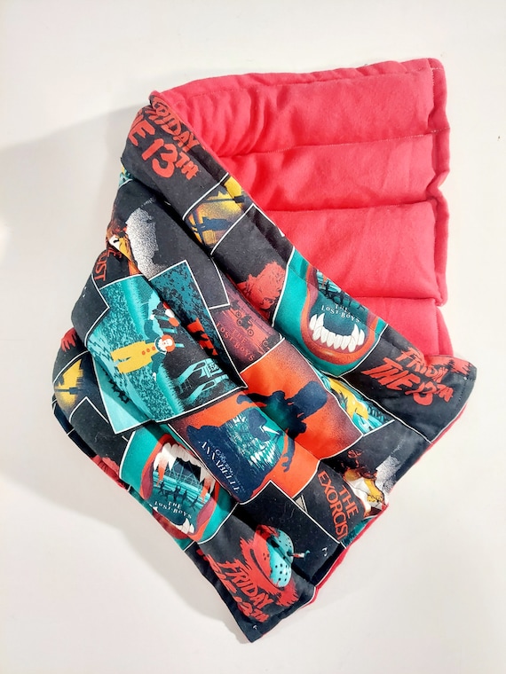 Rice-flax seed therapeutic heating pad-cold neck wrap, heat pad, cold pack, rice bag, Pain Relief, Horror Movies, Scary Movies, Monsters