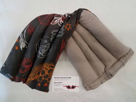 Rice-flax seed therapeutic heating-cooling pad Scorpio