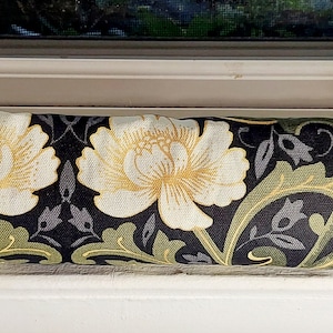 Draft Stoppers, door draft stopper, window draft stopper, *FILLED* cedar, paisley, home decor