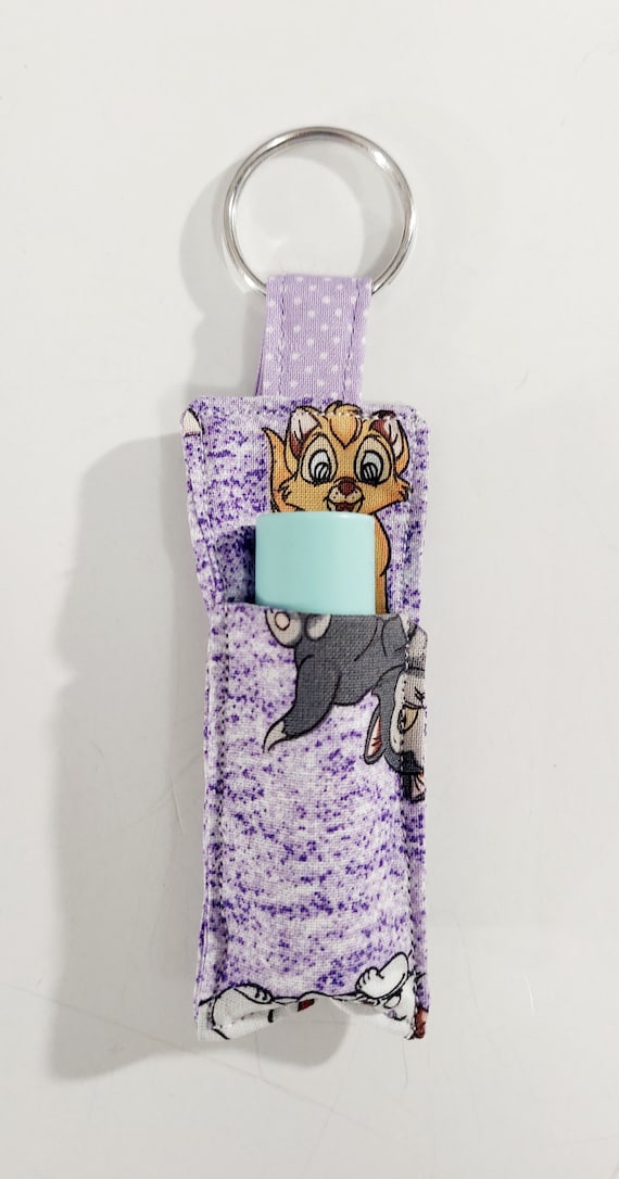 Chapstick/lighter Keyring Holder, Cats
