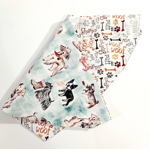 Over the Collar Bandana, Dog Bandana, Bandana, Collar, Animal Bandana, Pet Gift, Dogs
