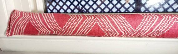 Draft Stopper, Window Draft Stopper, Door Draft Stopper, Breeze Stopper, Breeze Blocker, Insect Repellent, Cedar *FILLED*, Pink