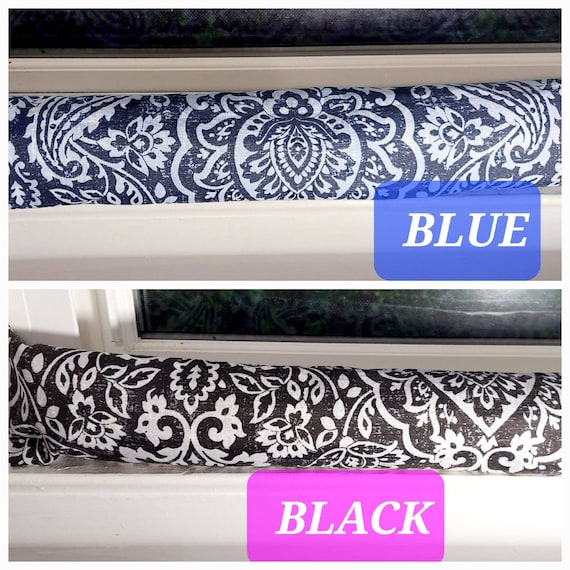 Draft Stopper, Water-Resistant, Door Draft Stopper, Window Draft Stopper, Door Snake, Insect Repellent, Paisley, Floral