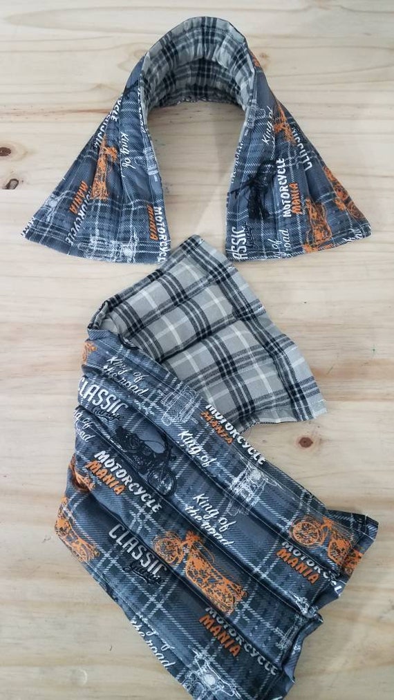 Rice-flax seed therapeutic heating/cooling pad, neck wrap, rice bag, heat pad, cold pack, motorcycle