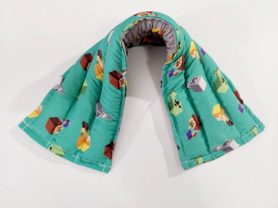 Rice-flax seed heating/cooling neck wrap, body pad, rice bag, heat pad, cold pack, Mine crafting