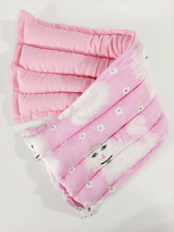 Rice-flax seed therapeutic heating/cooling pad, rice bag, heat pad, cold pack, kitty, cat, princess