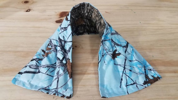 Rice-flax seed therapeutic heating-cooling pad, neck wrap, rice bag, hunting, camoflouge