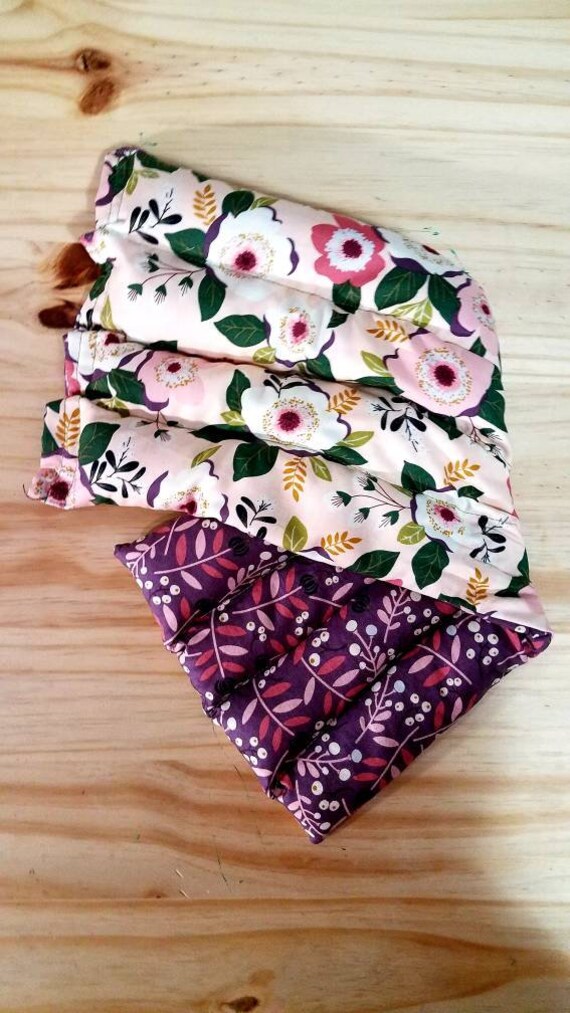 Rijst Lijnzaad Therapeutische Verwarming Koelpad Nek Wrap Etsy