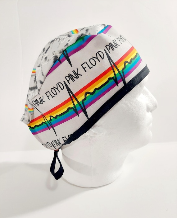 Skull Cap, Doo Rag, Welding Cap, Surgical Cap, Scrub Cap, Surgery Hat,  Do Rag, Pink Floyd