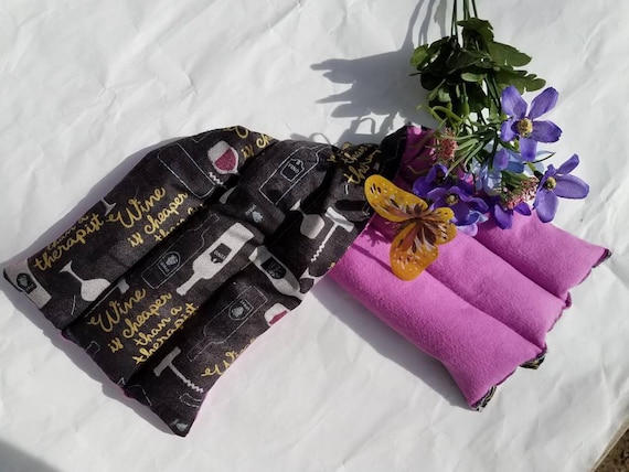 Rice-flax seed therapeutic heating-cooling pad