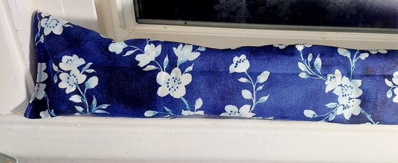 Draft Stopper, Breeze Stopper, Insect Repellent, Window Draft Stopper, Door Draft Stopper, Wind Blocker, Cedar *FILLED*, Flowers