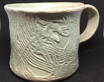 Large cups celadon glaze