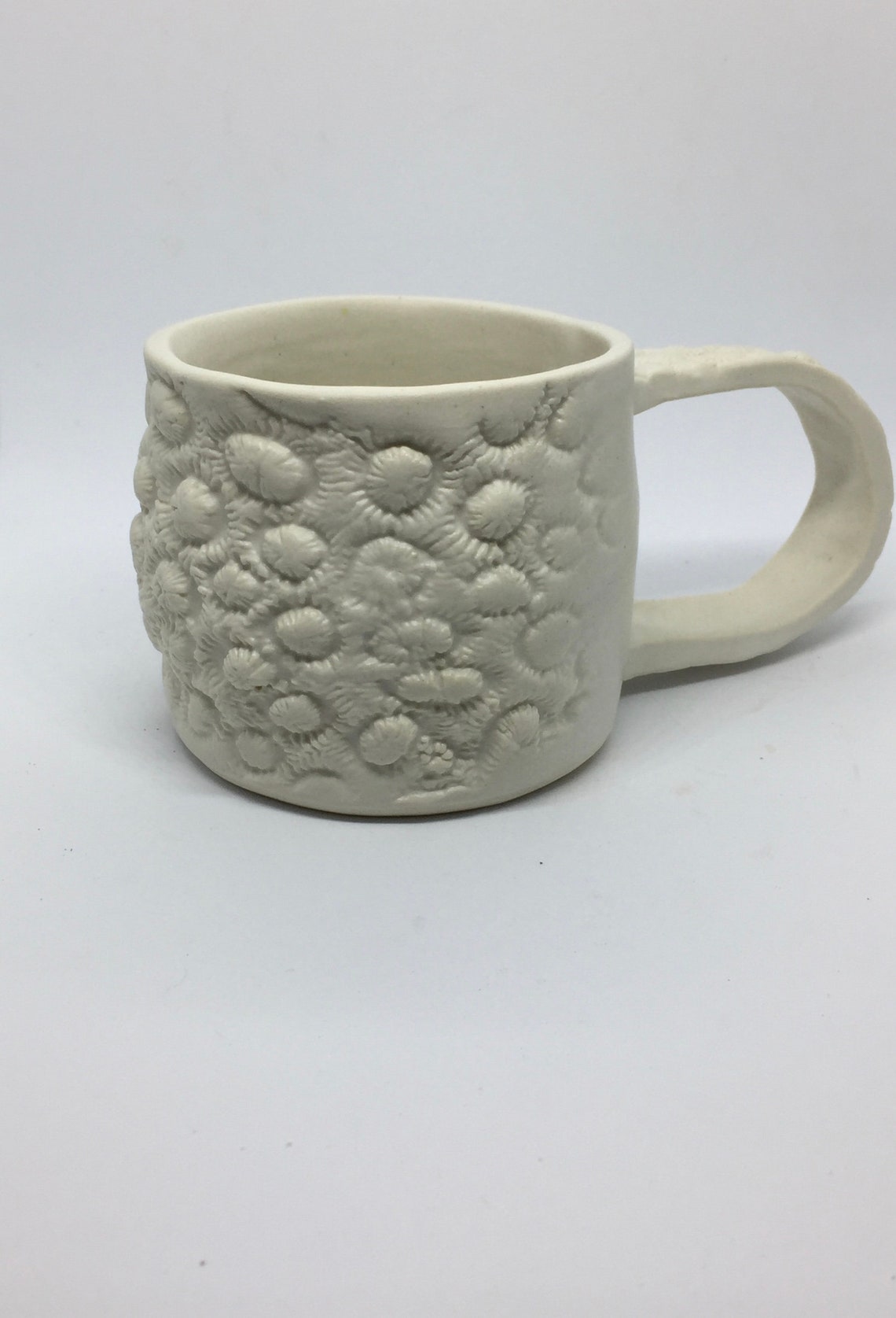 Ceramic cup Coral small Etsy