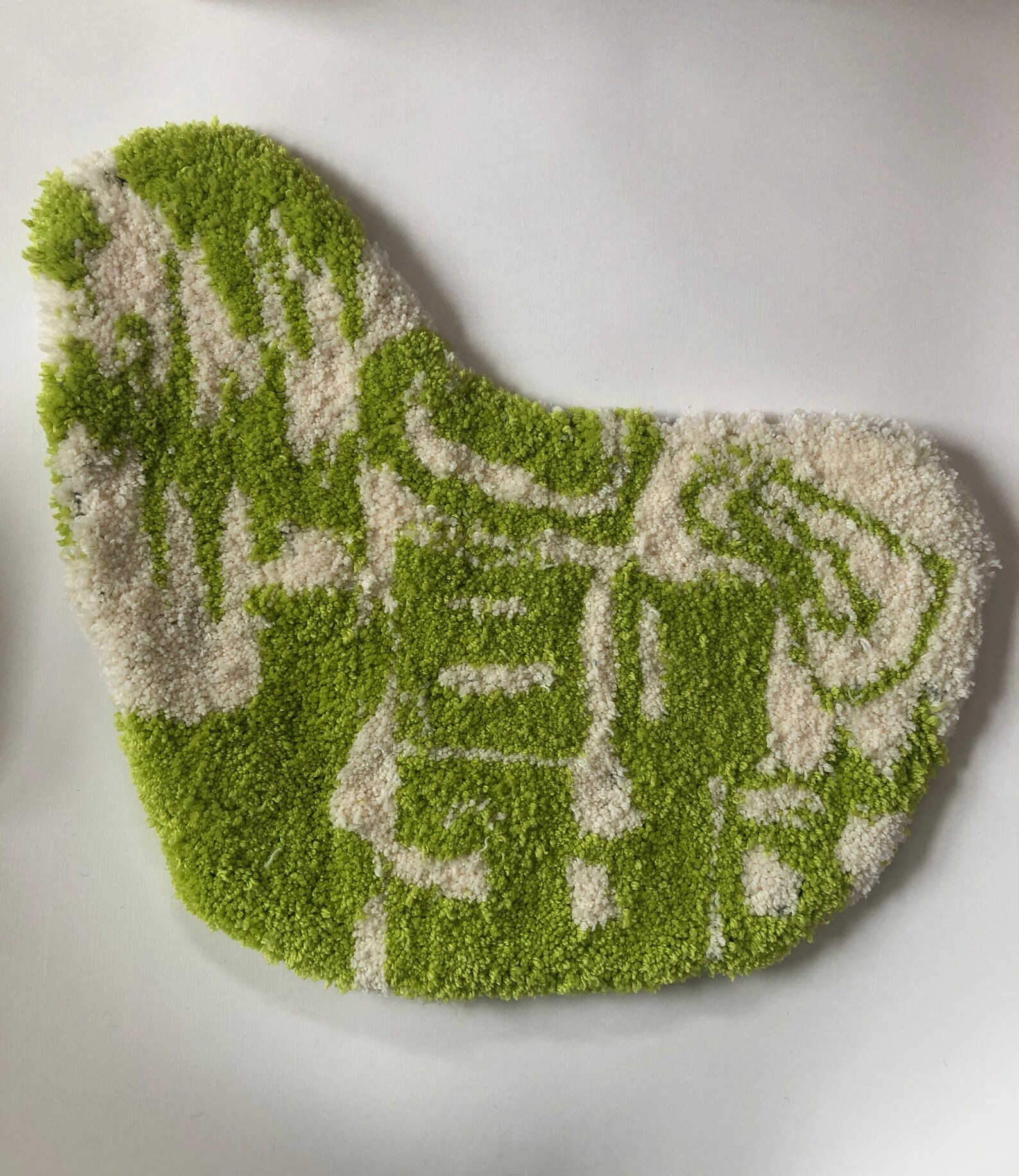 Tufted Rug Wall Hanging Tufted with tufting gun and acrylic yarn Etsy