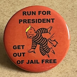 Run For President Get Out of Jail Gratis speld of magneet