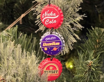 NUKA COLA CAP Ornaments