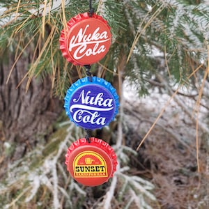 Ornamenti per cappellino NUKA COLA