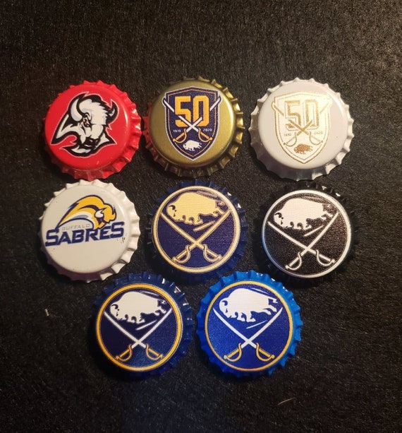 Buffalo Sabres Bottle Cap Keychains 