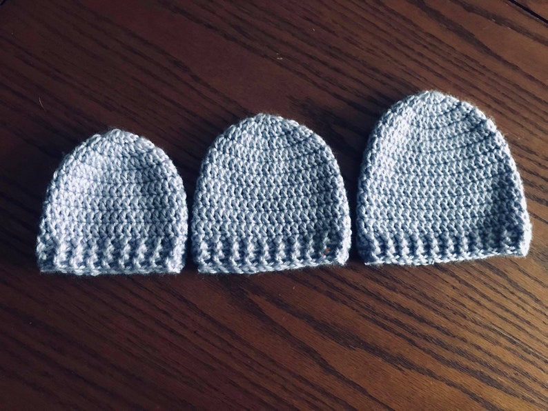 Crochet Basic Beanie Pattern Crochet beanie pattern Unisex beanie pattern beanie pattern