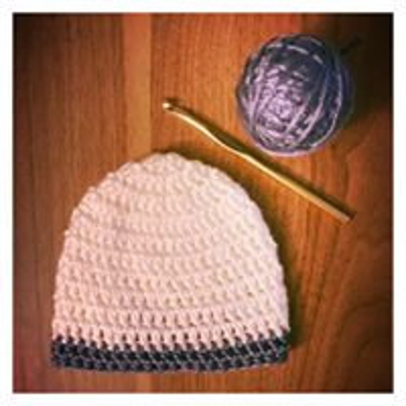 Crochet Basic Beanie Pattern Crochet beanie pattern Unisex beanie pattern beanie pattern