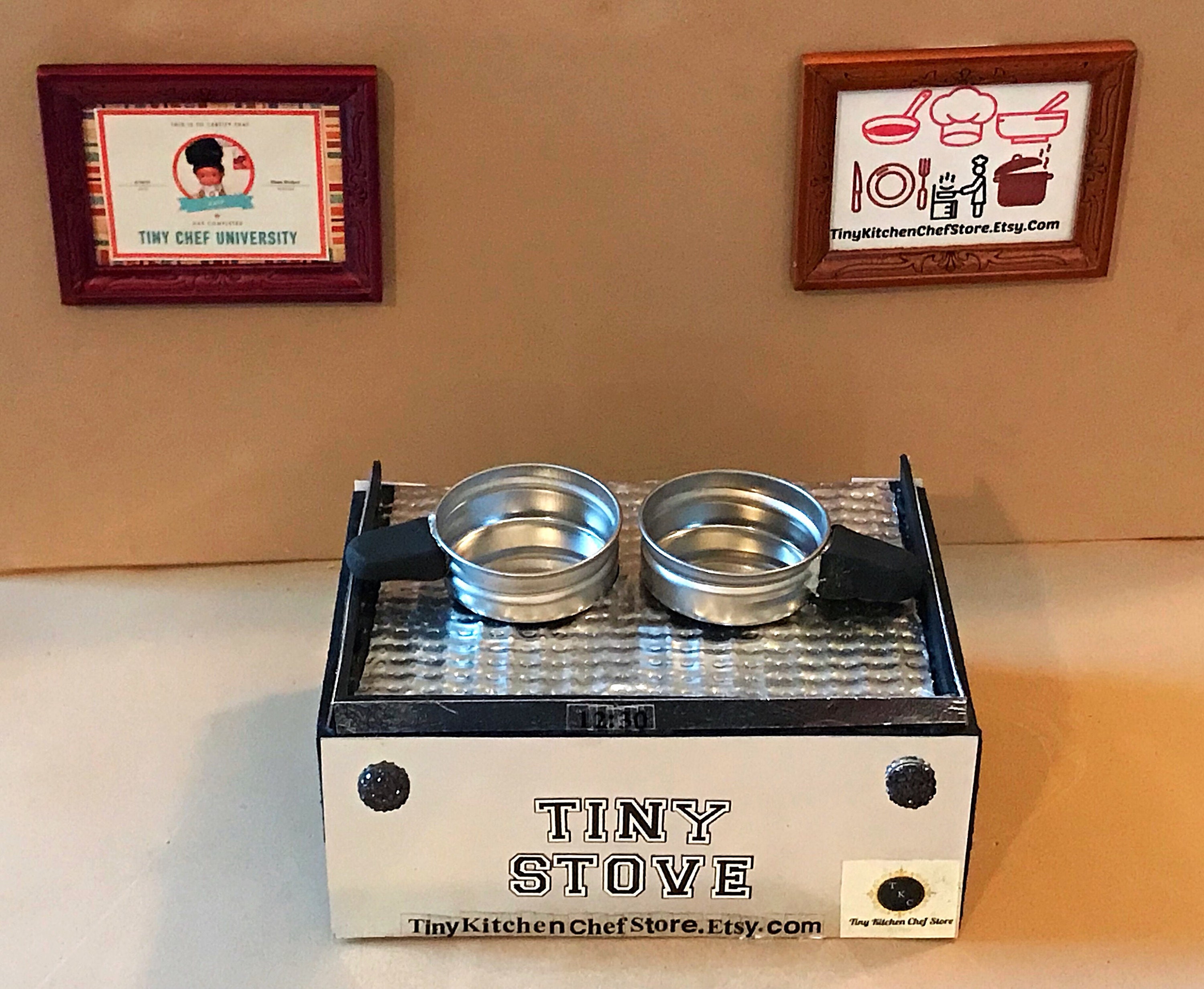 Tiny Kitchen Stove 2 Eye Burner Etsy