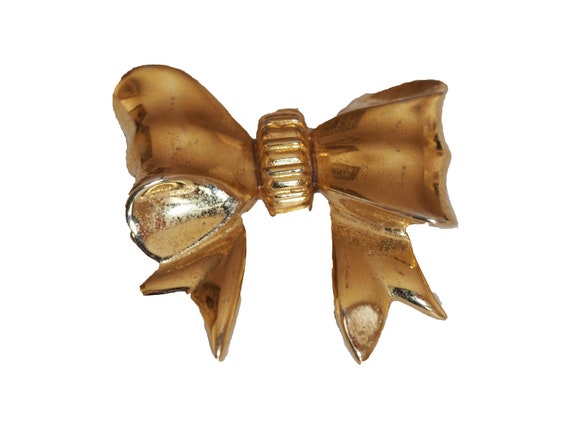 Authentic 70's NINA RICCI ribbon brooch - image 1