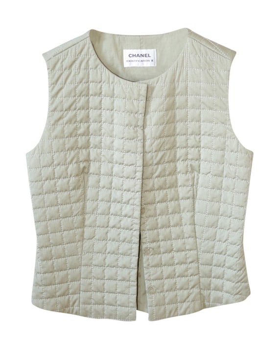 Chanel quilted vest