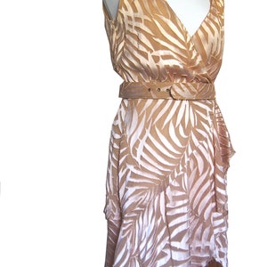 Bold VALENTINO Miss V silk party dress size IT 40