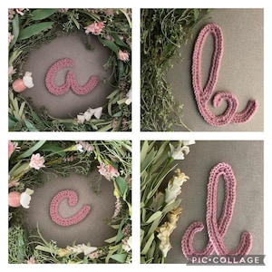 SECRET GARDEN crochet font alphabet pattern, crochet letters pattern, crochet alphabet, crochet letters, crochet appliqué, monogram