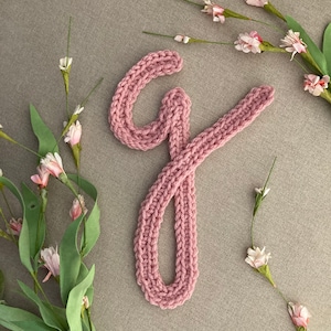 SECRET GARDEN fuente de crochet, g minúscula, letras de crochet, alfabeto de crochet, bordado, crochet, palabras de crochet, apliques de crochet, letras