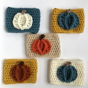 Pumpkin coffee cozy crochet pattern, crochet pattern, crochet coffee cozy, pumpkin coffee cozy, fall coffee cozy, fall crochet coffee cozy image 8